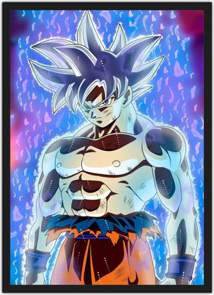 Imagem de Quadro Decorativo Dragon Ball Goku Desenho Anime Com Moldura G08