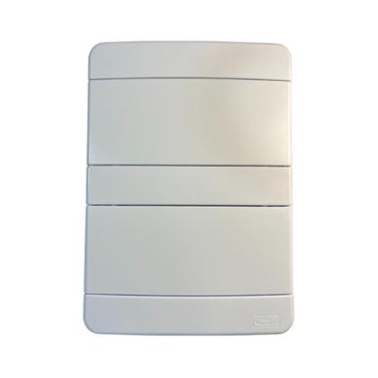 Imagem de Quadro Distribuição 16 Disjuntores Din Br Sobrepor Forceline