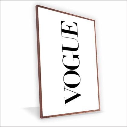 Imagem de Quadro Fashion Canvas Sem Vidro