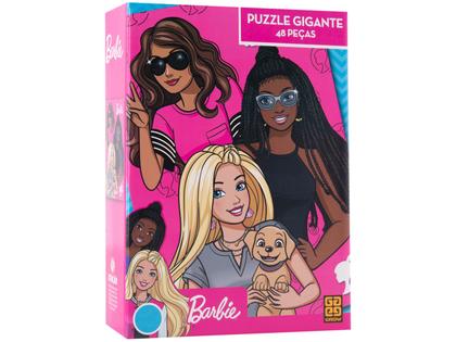 Imagem de Quebra-cabeça 48 Peças Puzzle Gigante Barbie