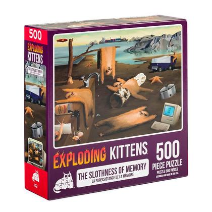 Imagem de Quebra-cabeça Exploding Kittens Slothness of Memory 500 peças