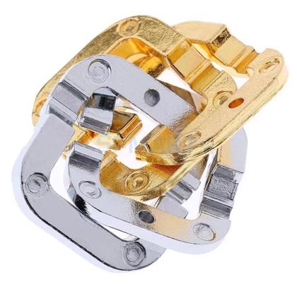 Imagem de Quebra Cabeça Metal Conjunto Fechaduras Desmontar Separar