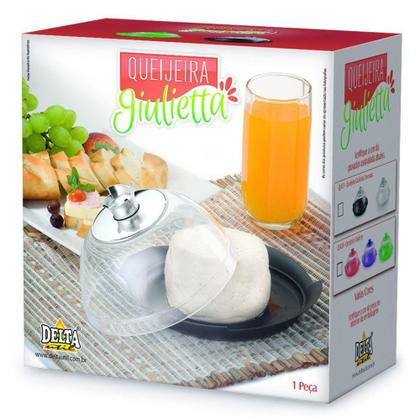 Imagem de Queijeira giulietta cromada branca - Delta util