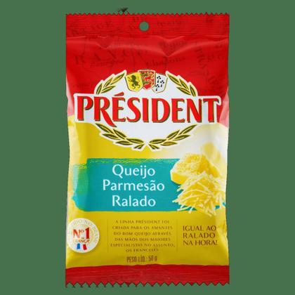 Imagem de Queijo Parmesão Ralado Président Pacote 50G - PRESIDENT