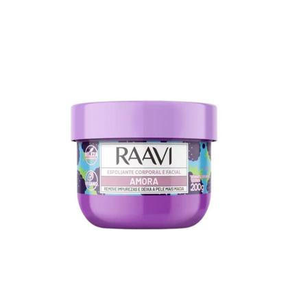 Imagem de Raavi Creme Esfoliante Corporal e Facial Amora 200g