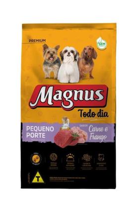 Imagem de Ração Magnus Todo Dia Sabor Carne e Frango para Pequeno Porte