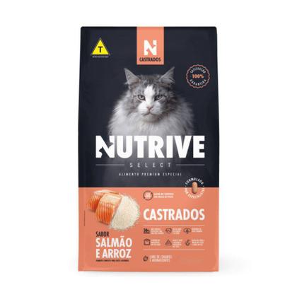 Imagem de Ração Nutrive Select para Gatos Castrados Salmão