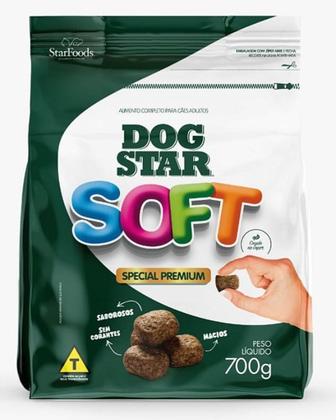 Imagem de Ração para Cães Dog Star Soft Macio 700gr (Sem Corante) - STAR FOODS