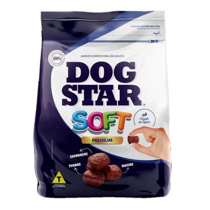 Imagem de Ração para Cães DogStar Soft Grão Macio Tenro Semiúmido 700g - Dog Star