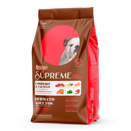 Imagem de Ração Quatree Supreme Dermato Cães Adultos Cordeiro e Salmão  15kg