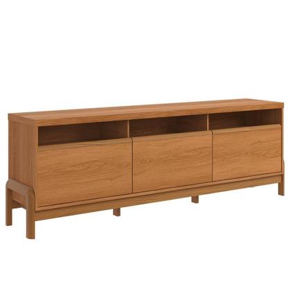 Imagem de Rack Bancada Para Tv De Até 70 1 Porta 2 Gavetas 1.9 Elisa Jequitiba