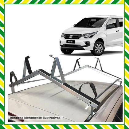 Imagem de Rack Teto Suporte Porta Escadas Palio Siena Uno Mobi