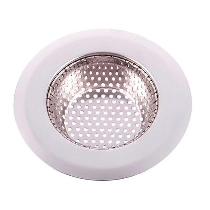 Imagem de Ralo Grande Para Pia Com Borda Em Inox Ø11.5cm Megagift - DAP