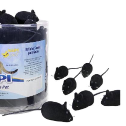 Imagem de Ratinho Sonoro Para Gatos - 50 Unidades