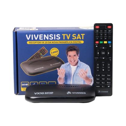 Imagem de Receptor Digital Multimídia Vivensis TV HD SAT