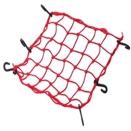 Imagem de Rede Elástica Aranha P/Moto Capacete Bagageiro 35 cm X 35 cm