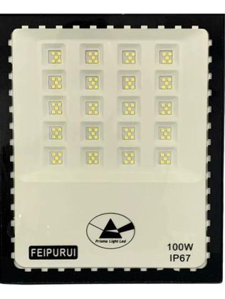 Imagem de Refletor Led 100w Holofote Branco Frio Bivolt Prova D Agua ip67 Micro Led SMD