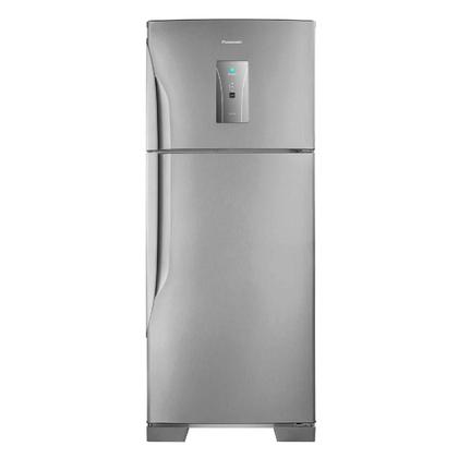 Imagem de Refrigerador de 02 Portas Panasonic Frost Free com 435 Litros com Degelo Automático Aço Escovado - NR-BT50BD3X