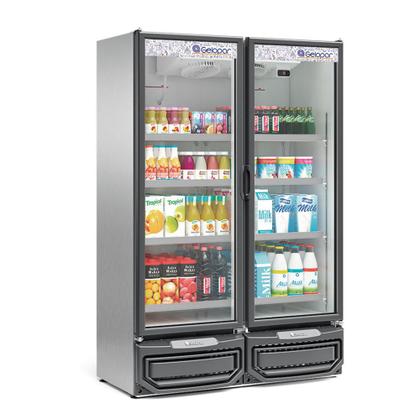 Imagem de Refrigerador Expositor Gelopar 957 Litros Inox 220V GCVR-950 TI