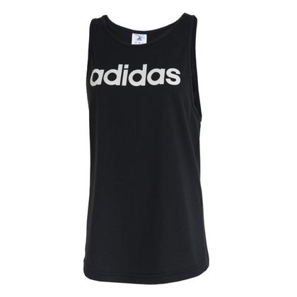 Imagem de Regata Adidas Logo Linear Feminina Cor: Preto E Branco - Tamanho: M
