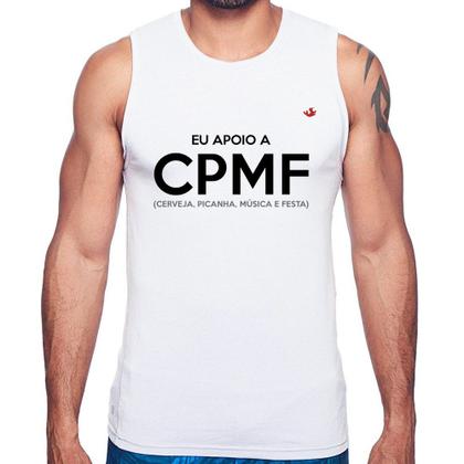 Imagem de Regata Eu apoio a CPMF - Foca na Moda