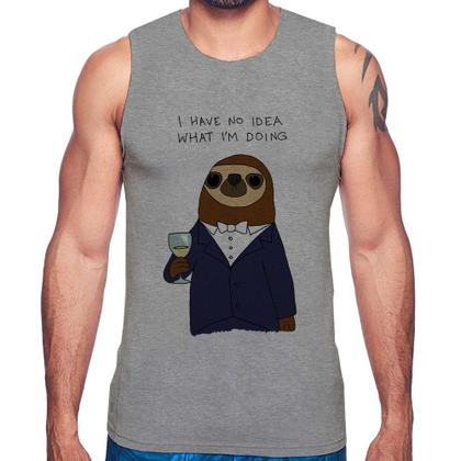 Imagem de Regata I have no idea what I am doing - Foca na Moda