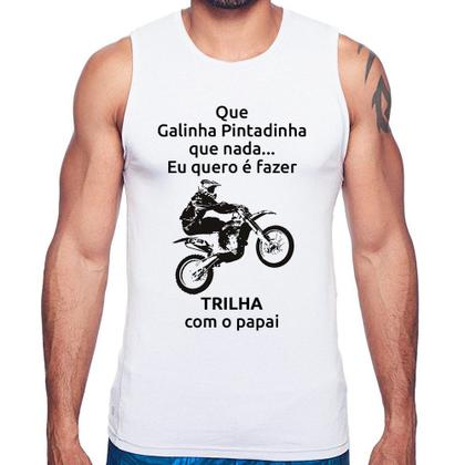 Imagem de Regata Trilha com o papai - Foca na Moda