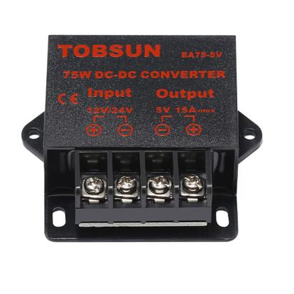 Imagem de Regulador de conversor redutor de tensão MGGi DC/DC 12V/24V a 5V 15A