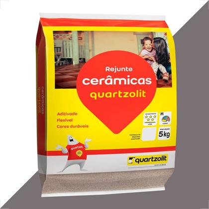 Imagem de Rejunte quartzolit 5kg preto grafite flexivel