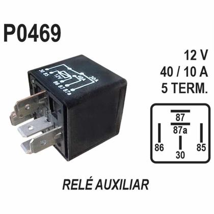 Imagem de RELE AUXILIAR para SANTANA/ MONZA/ VERSALES/ DUCATO (BOMBA C