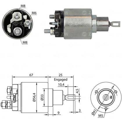 Imagem de Relê Fiat Doblo 2001 a 2006 ZM 1-974