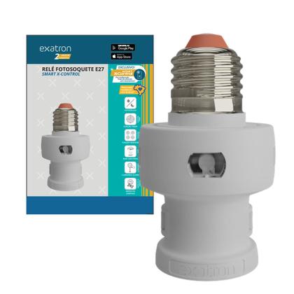 Imagem de Rele Fotosoquete Soquete E27 Fotocelula Smart X-Control