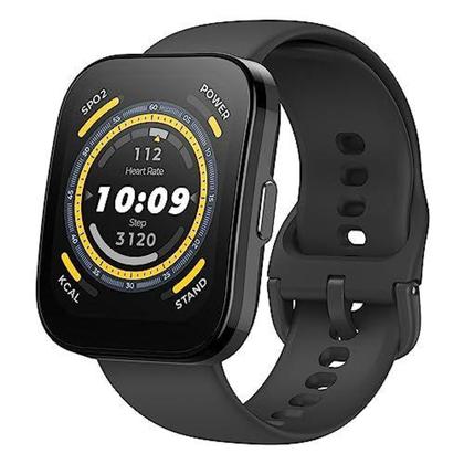 Imagem de Relógio Inteligente Amazfit Bip 5 GPS Bluetooth Alexa Built-In, AI Fitness App (Black)