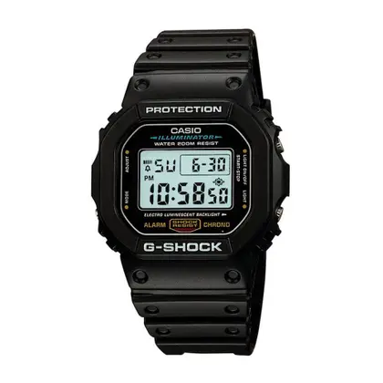 Relógio Masculino Casio G-Shock Digital Dw-5600e-1vdf Prova DAgua