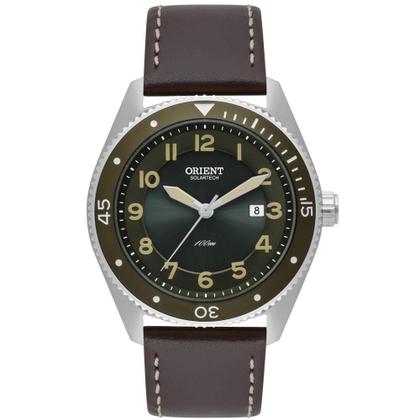 Relógio Orient Masculino Ref: Mbsc0007 E2nx Solar Prateado Imagem de Relógio Orient Masculino Ref: Mbsc0007 E2nx Solar Prateado