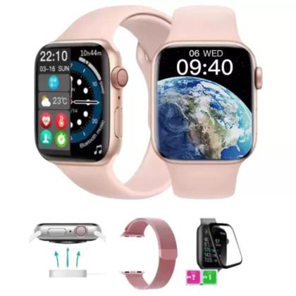 Imagem de Relógio Smartwatch Digital W59 Pro Series 9 Nfc Gps 47mm Lançamento