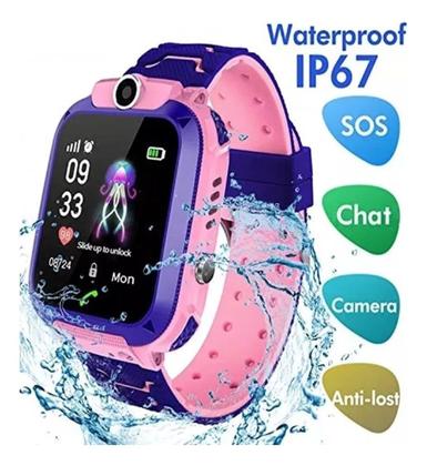 Imagem de Relógio Smartwatch Infantil Kids C2 Rosa Gps Ratreio Ligação Filhos Envio Imediato Original Nota Fiscal