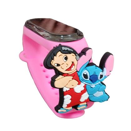 Imagem de Relógio Touch Infantil Lilo & Stitch Resistente à Água-Rs - SMACTUDO