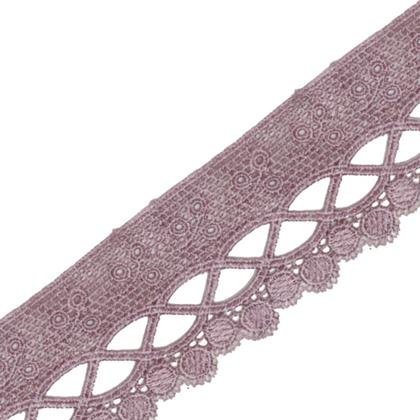 Imagem de Renda De Guipír Chl-581 - Rose - Nº: 135 - Peça Com 13,7 Metros - Nybc