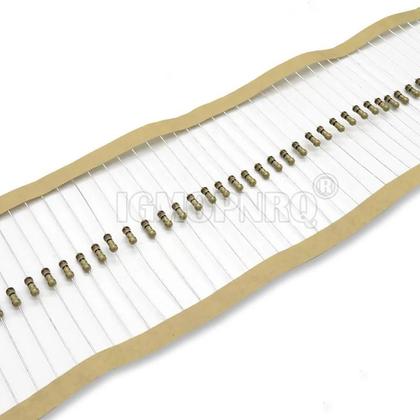 Imagem de Resistores de Filme de Carbono 5% (100 Peças) - 1R a 10M Ohms - 1/4W