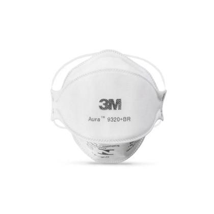 Imagem de Respirador Máscara Aura 9320 PFF2 Sem Válvula HB004385173 3M