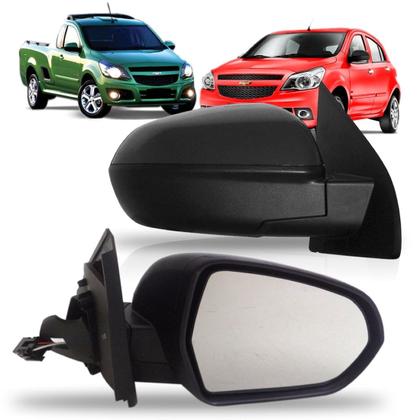 Imagem de Retrovisor Agile Montana  2010 2011 2012 Elétrico 