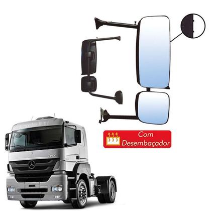 Imagem de Retrovisor Completo Mb Axor Atego 2017 Ld Com Desembaçador