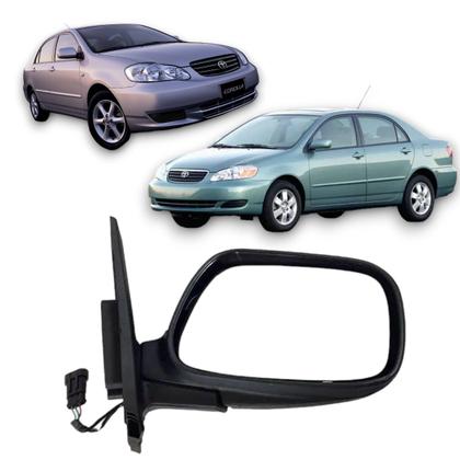 Imagem de Retrovisor Corolla 2003 2004 a 2007 C/ Controle Elétrico 