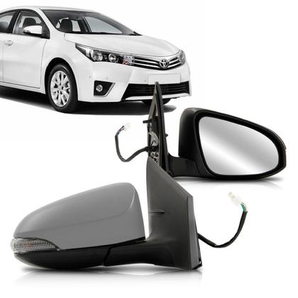 Imagem de Retrovisor Corolla 2014 2015 2016 Retratil Automatico