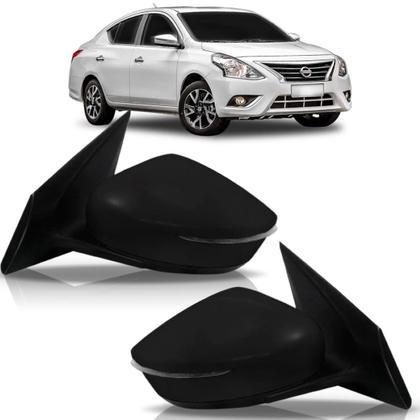 Imagem de Retrovisor elétrico nissan versa 2016 2017 2018 com pisca
