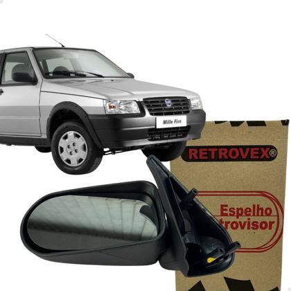 Imagem de Retrovisor Externo Uno Fire Flex 06/10 S/ Controle Le 4p