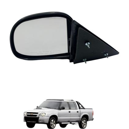 Imagem de Retrovisor fixo chevrolet s10 1995 a 2011 fixo esquerdo