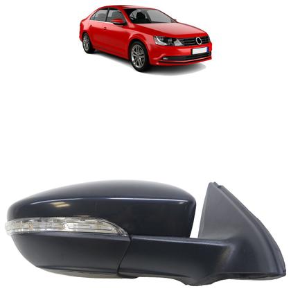Imagem de Retrovisor Jetta 2011 2012 2013 2014 2015 2016 2017 2018 2019 Elétrico Retrátil Com Pisca