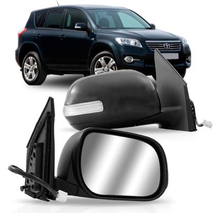 Imagem de Retrovisor Toyota Rav4 2009 2010 2011 2012 2013 Elétrico com Pisca